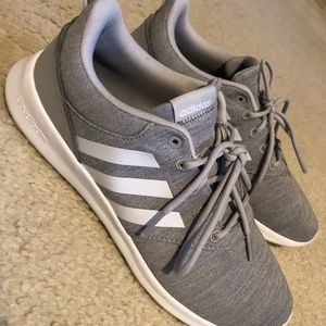 Adidas cloud foam sneakers, barely worn!